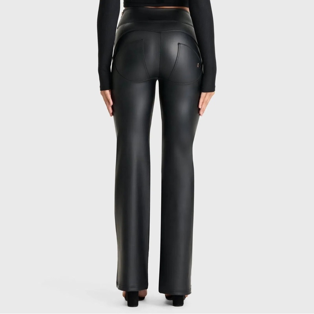 Freddy WRUP Faux Leather Flare Pants